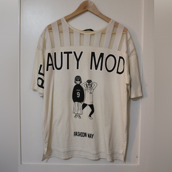 Beauty mode , Baggy shirt Y2K - Picture 1 of 3